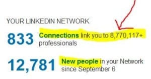 Judy's Linked In Connections