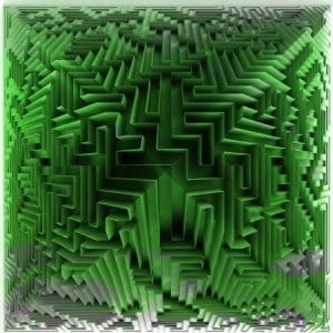 Internet Maze Abstract Social Networks
