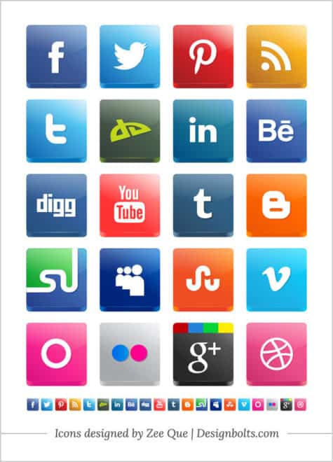 Social Media Icons